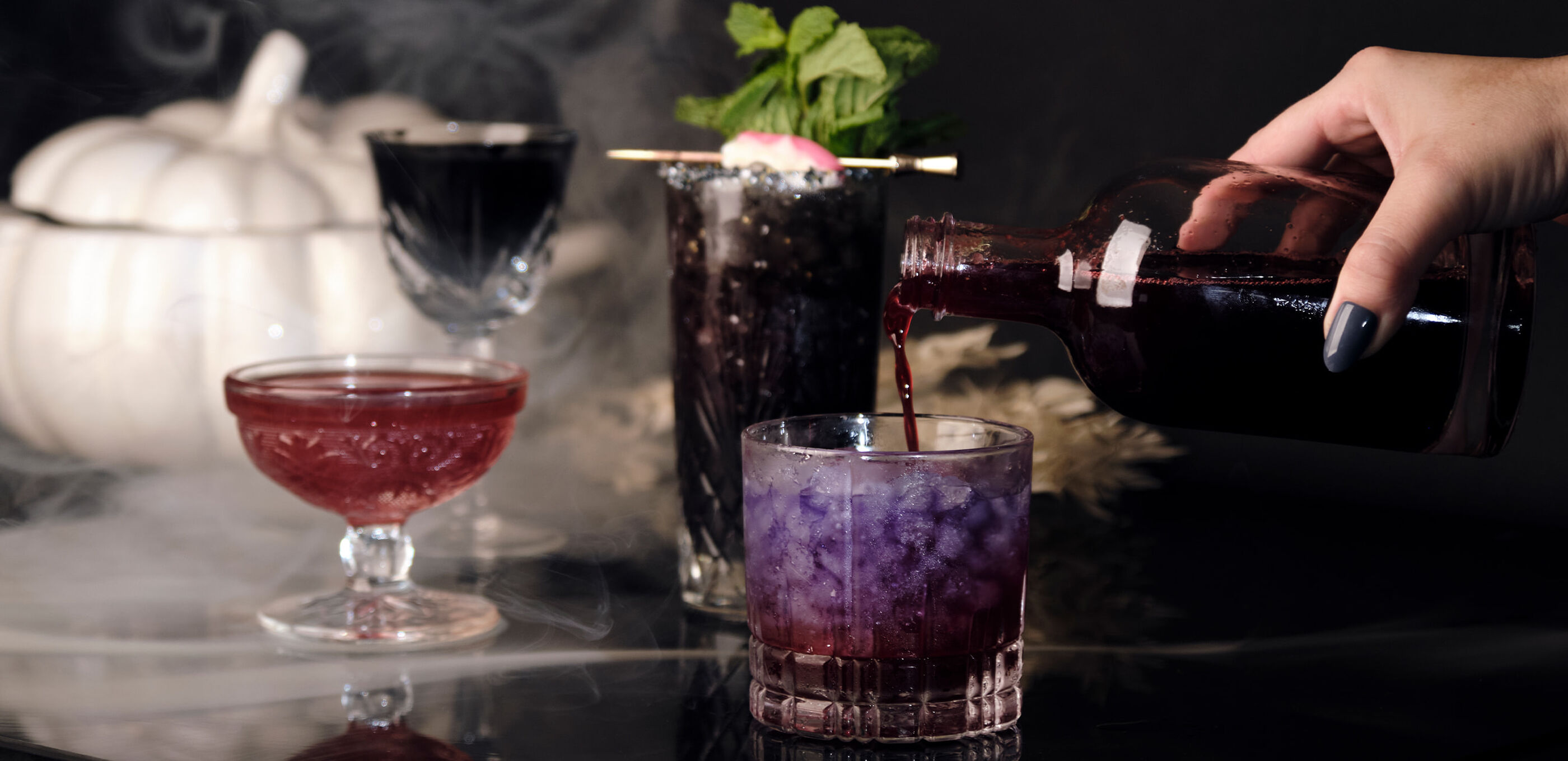 Image of spooky cocktails